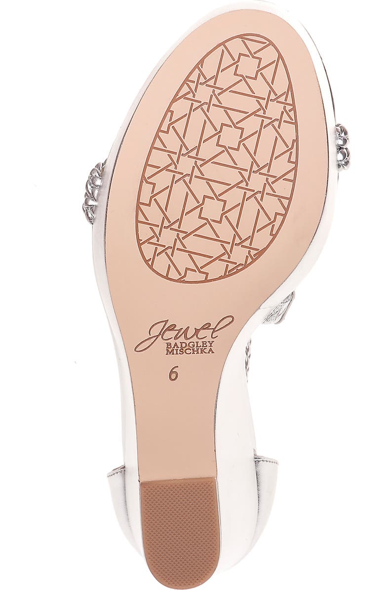 Jewel Badgley Mischka Suzy Wedge Platform Sandal, Alternate, color,