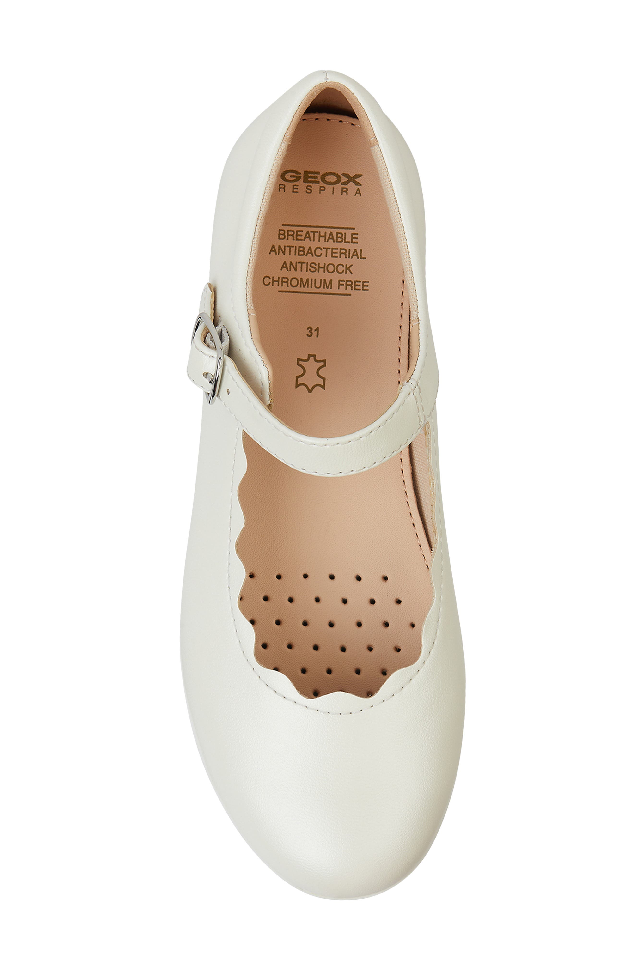 Geox Kids' Plie Scallop Mary Jane, Alternate, color, 