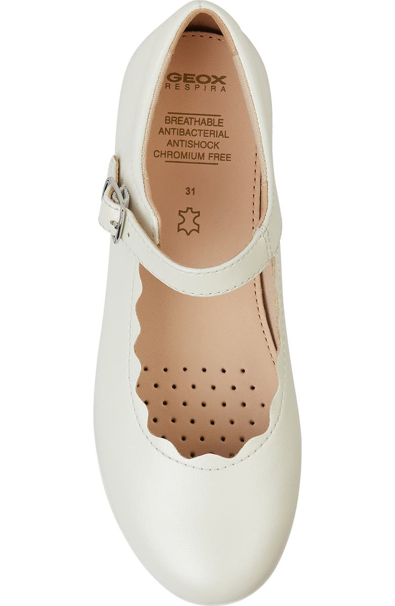 Geox Kids' Plie Scallop Mary Jane, Alternate, color,