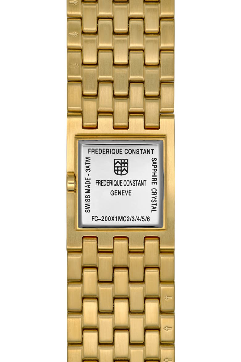 Classics Manchette Bracelet Watch, 25.7mm x 20mm, Alternate, color, GOLD-TONE