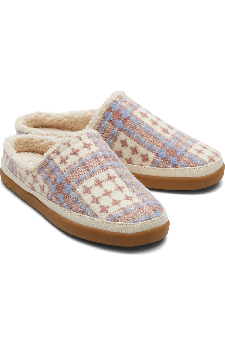 TOMS Sage Faux Shearling Scuff Slipper, Alternate, color,