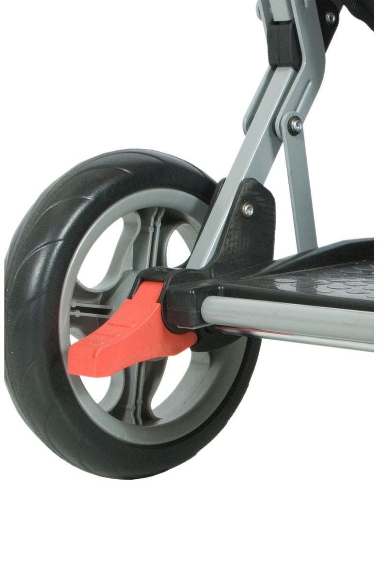 'Caboose Ultralight - Stand-On Tandem' Stroller, Alternate, color, BLACK