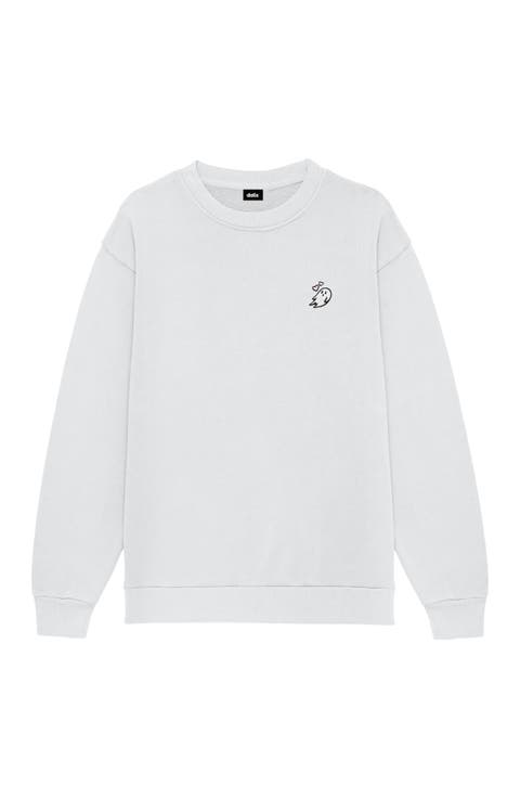 Heartly Ghost Heavyweight Relaxed Sweatshirt