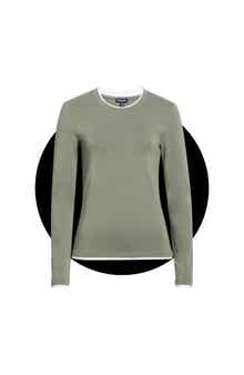Double Layer Long Sleeve T-Shirt