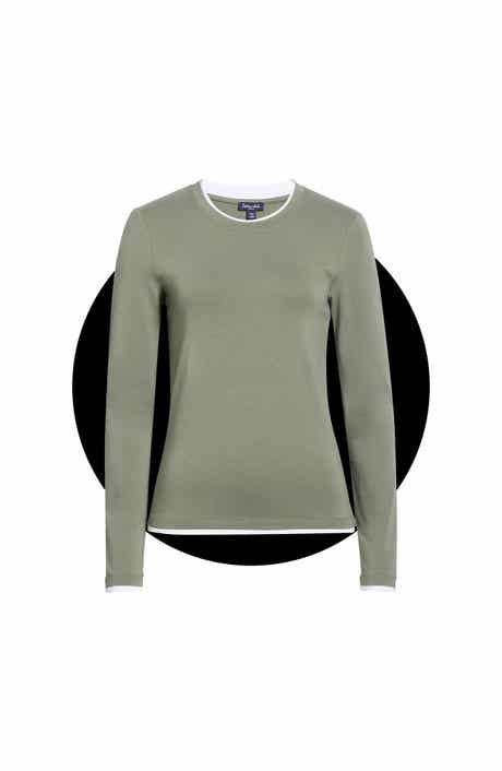 Double Layer Long Sleeve T-Shirt