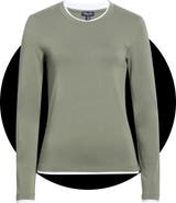 Splendid Double Layer Long Sleeve T-Shirt