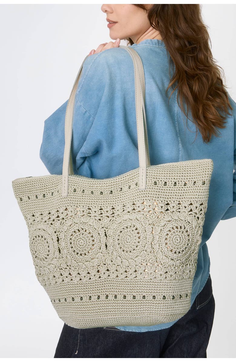 The Sak Faye Tote Bag, Alternate, color, Natural Medallion