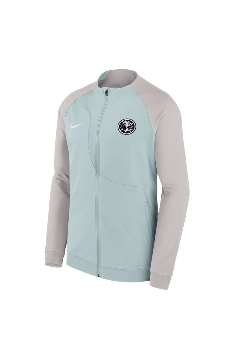 Nike Men's Nike Gray Club America Academy Pro Anthem Raglan Performance Full-Zip Jacket, Alternate, color, 