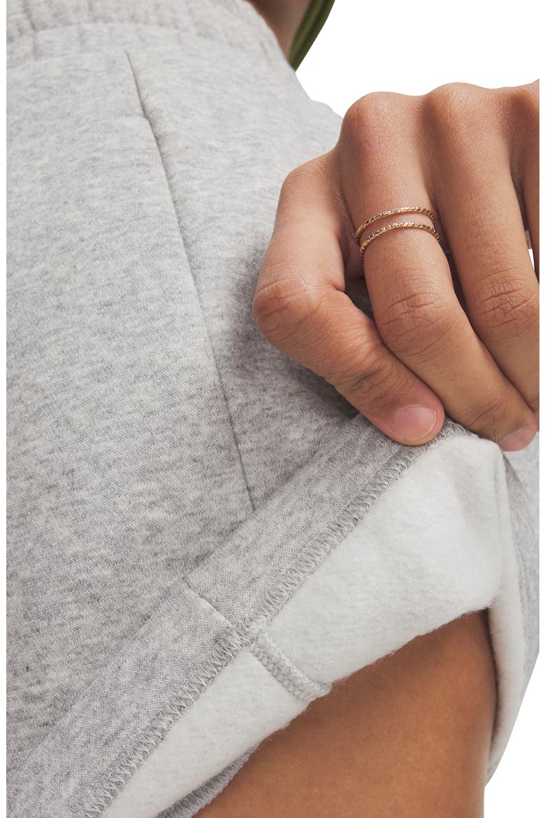 Rival Fleece Shorts, Alternate, color, MOD GRAY LIGHT HEATHER