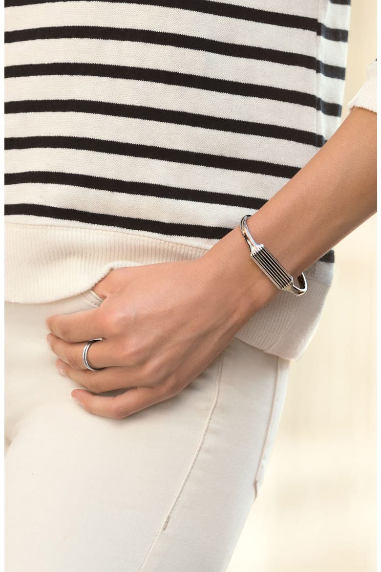 Flex 2 Small Bangle Accessory, Alternate, color, SILVER