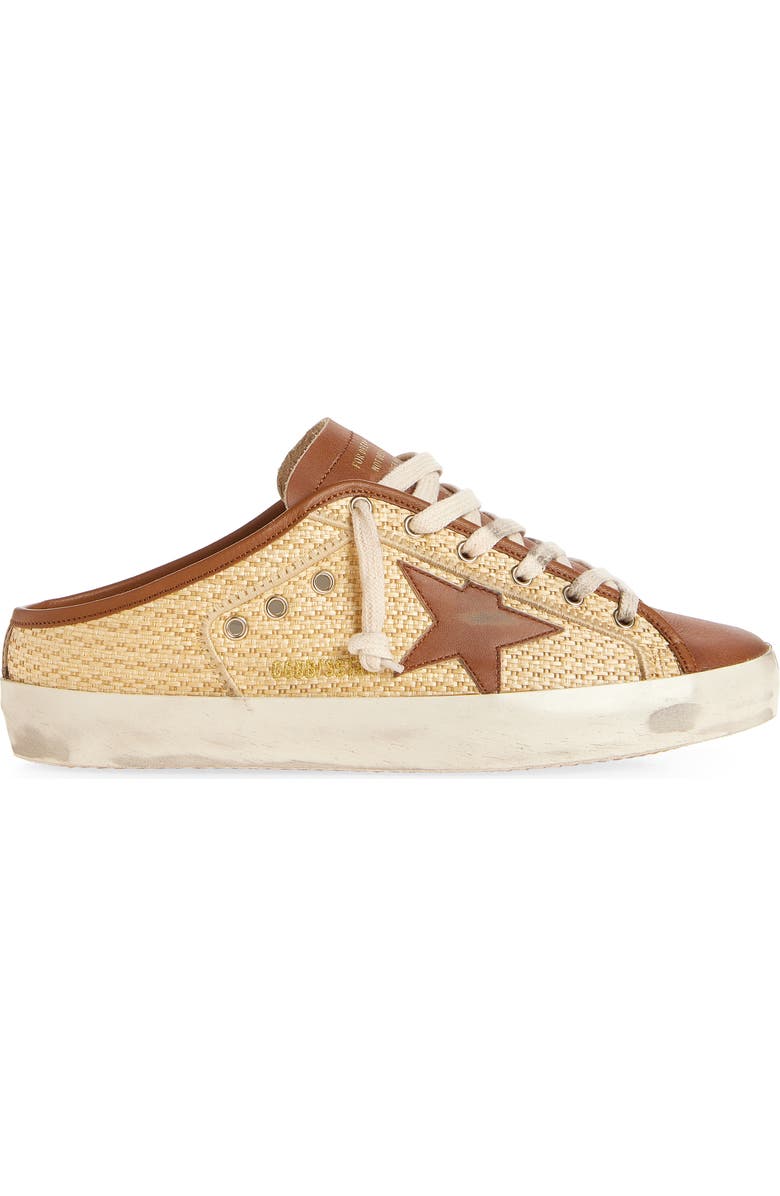 Golden Goose Super-Star Sabot Mule Sneaker, Alternate, color, Beige/ Cognac