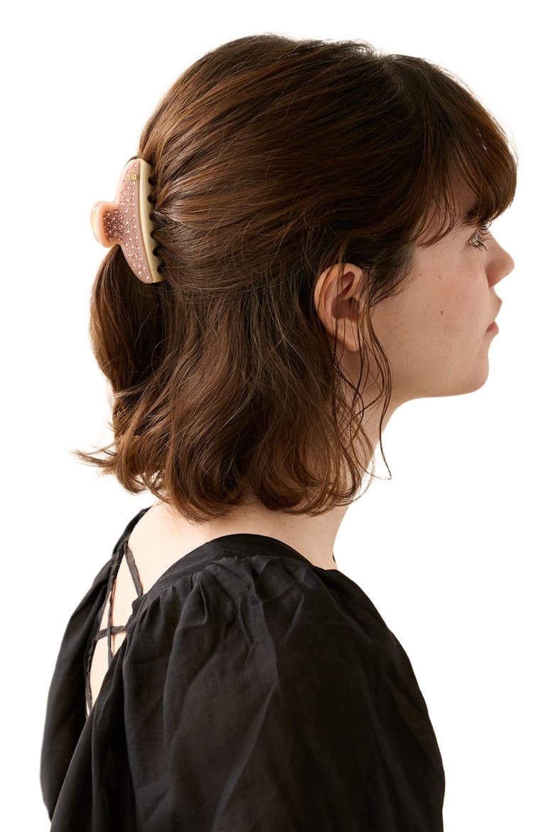 Vendome hair clip, Alternate, color, pink