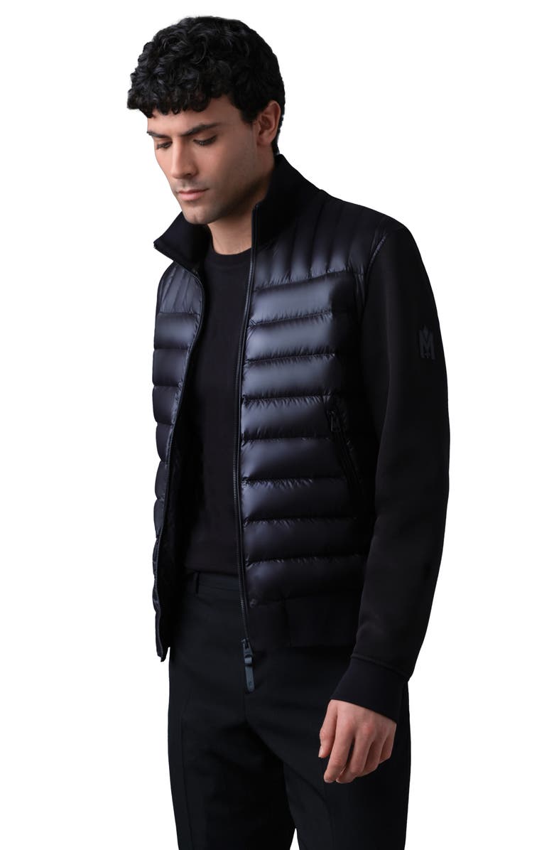 Mackage Collin-R Quilted Down Puffer Jacket, Alternate, color, Black