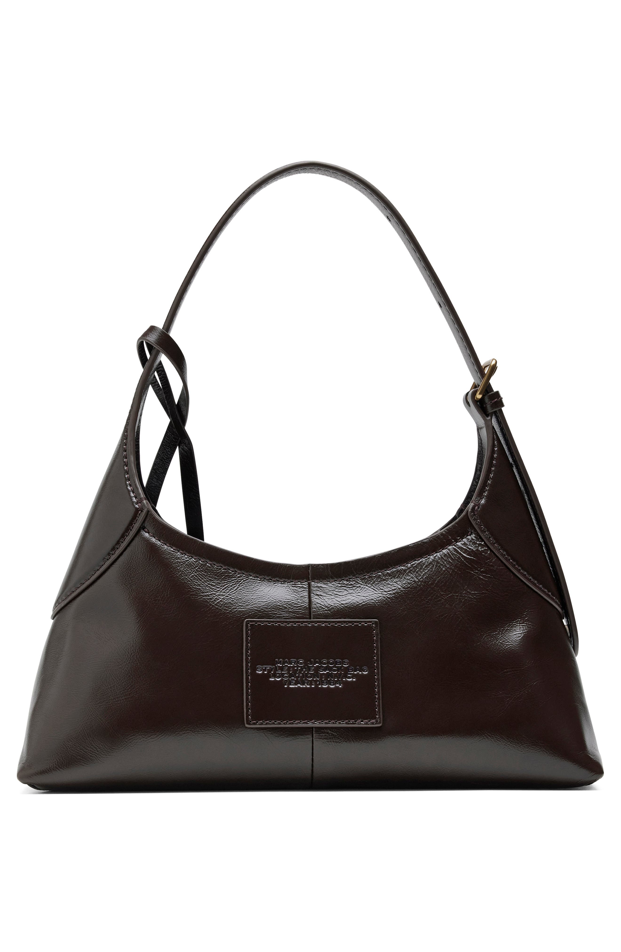 The Small Sack Bag Leather Hobo, Alternate, color, FONDANT
