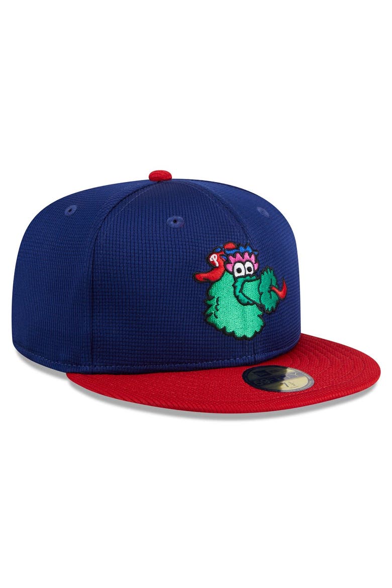 Men's New Era  Navy Philadelphia Phillies 2024 Batting Practice 59FIFTY Fitted Hat, Alternate, color, Navy