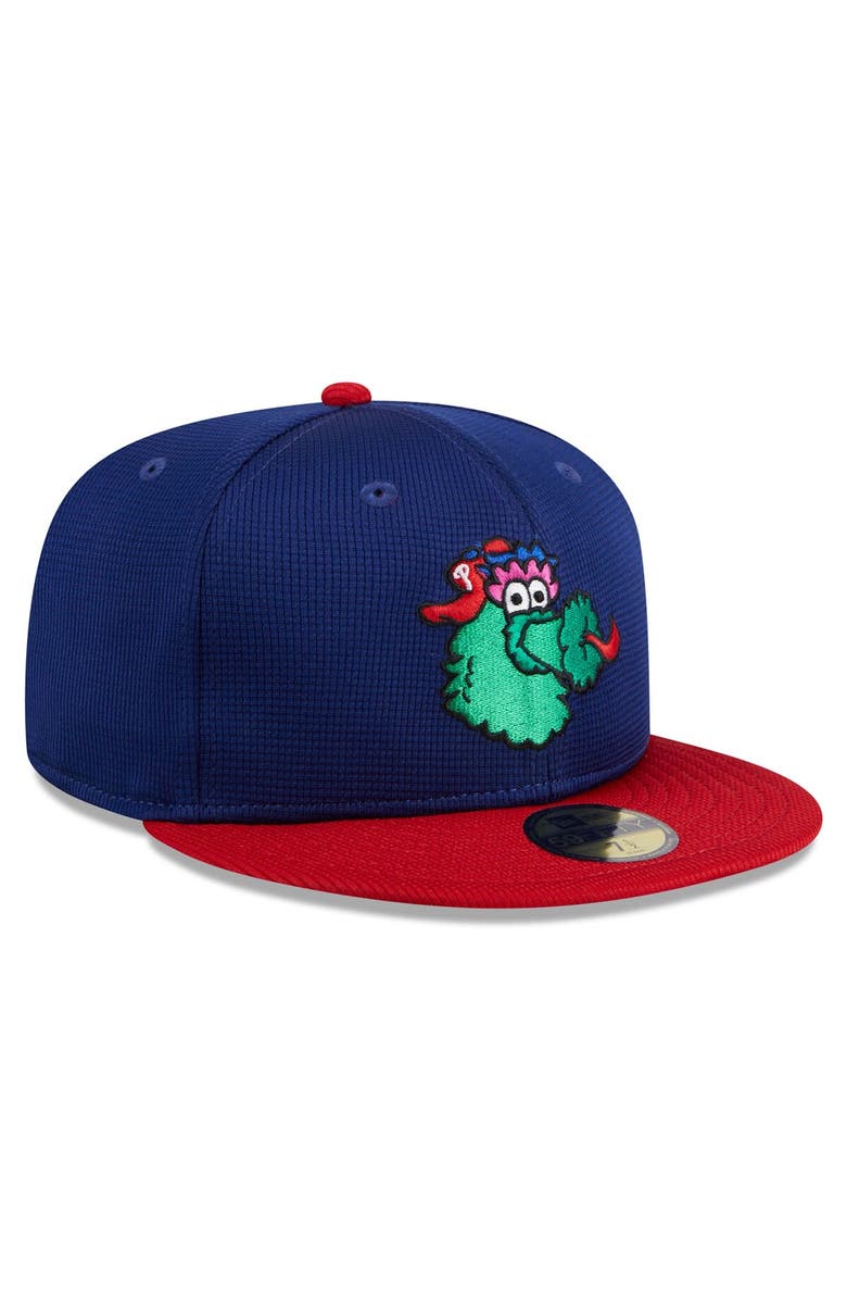 New Era Men's New Era Navy Philadelphia Phillies 2024 Batting Practice 59FIFTY Fitted Hat, Alternate, color, Navy