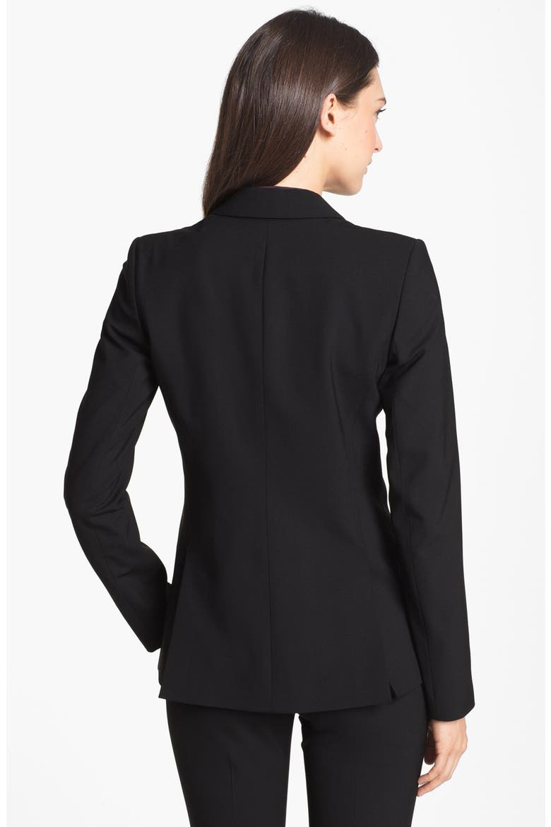 'Shinna' Blazer, Alternate, color, BLACK