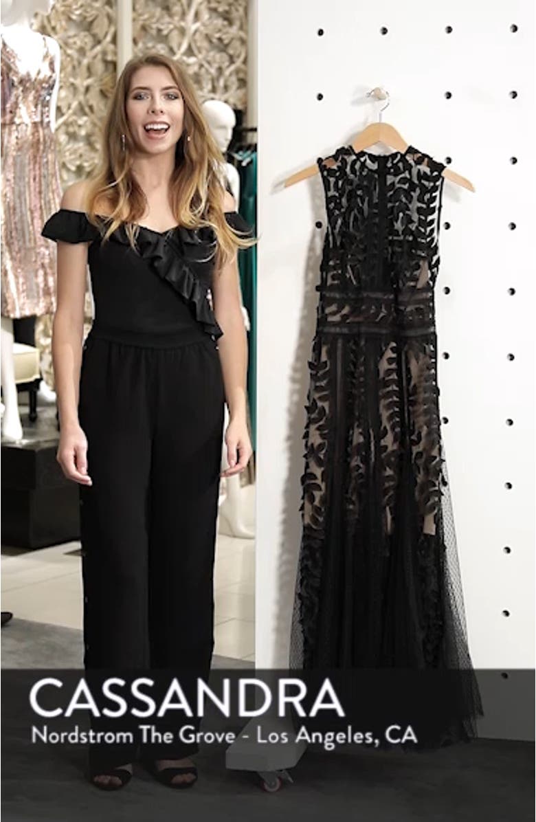 Saba Fit & Flare Gown, sales video thumbnail