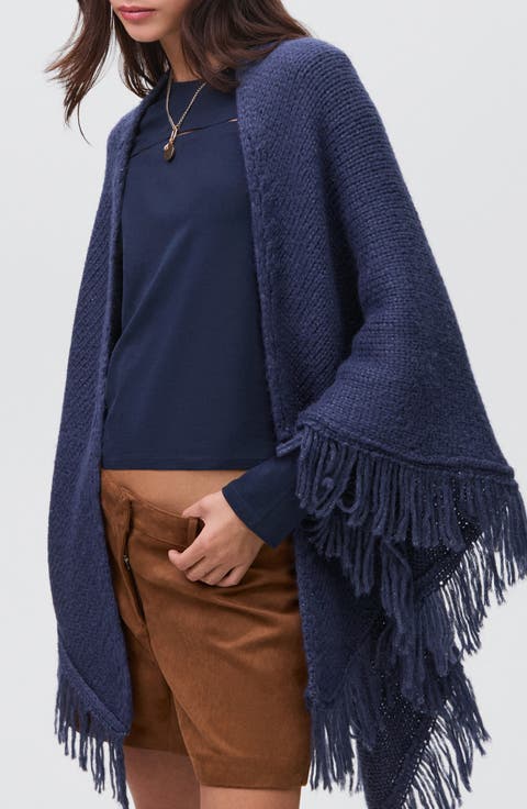 Fringe Knit Scarf