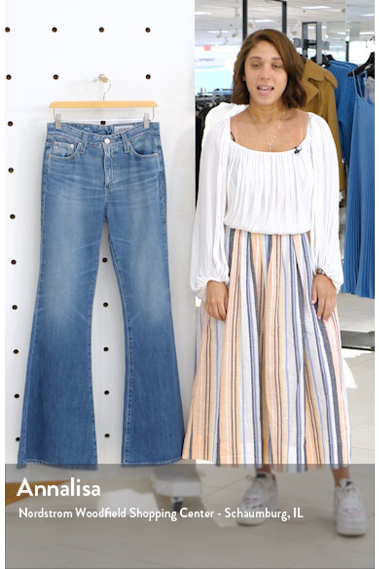 Iva High Waist Bell Bottom Jeans video