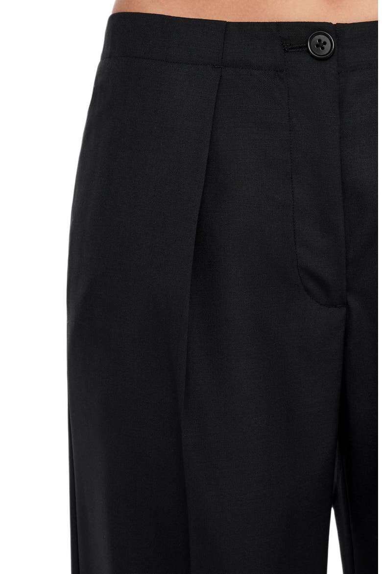 Solace Flare Leg Trousers, Alternate, color, BLACK