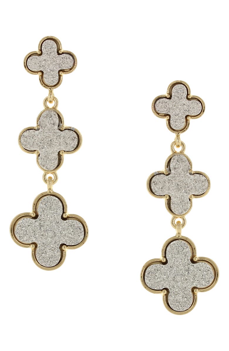 OLIVIA WELLES Fiona Shimmer Drop Earrings, Main, color, 