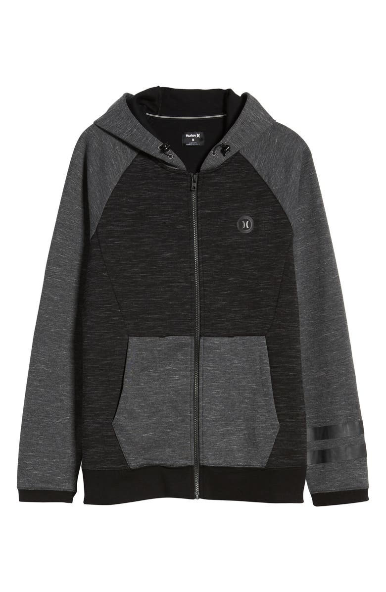 Hurley Phantom Paradise Zip Hoodie, Alternate, color,