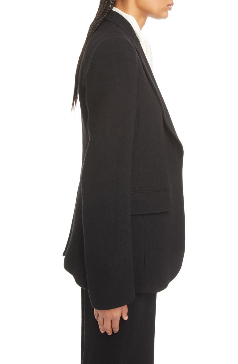 Chloé Open Front Wool & Cashmere Blazer, Alternate, color,