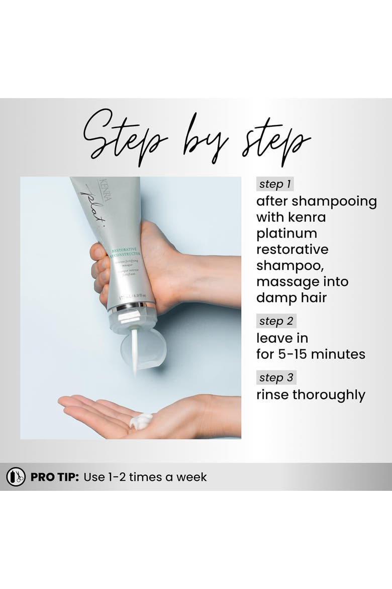 Platinum Restorative Reconstructor 6 oz, Alternate, color, N/A