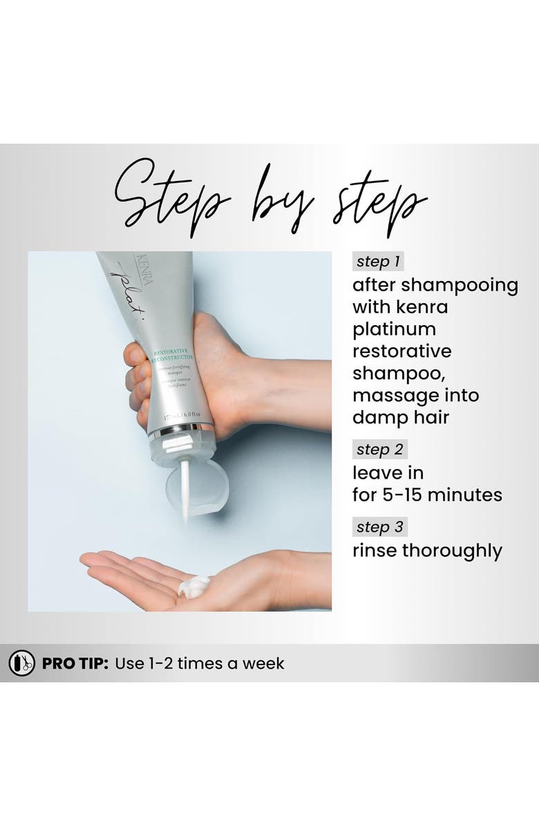 KENRA Platinum Restorative Reconstructor 6 oz, Alternate, color, N/A