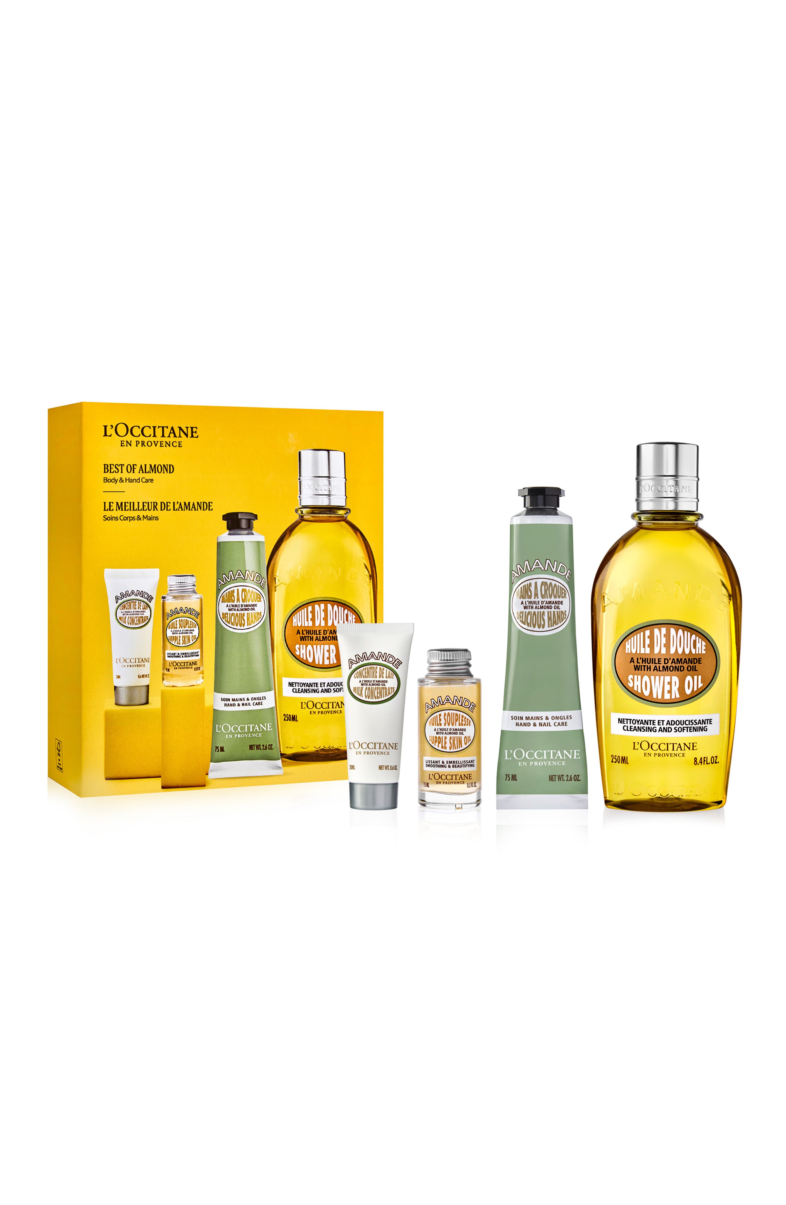 L'Occitane Best of Almond Gift Set $74.50 Value