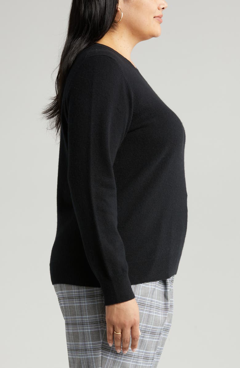 Nordstrom Cashmere Crewneck Sweater, Alternate, color,
