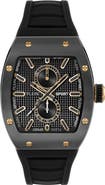 PLEIN SPORT Stormbreaker Three Hand Quartz Silicone Strap Watch, 43mmx 52mm