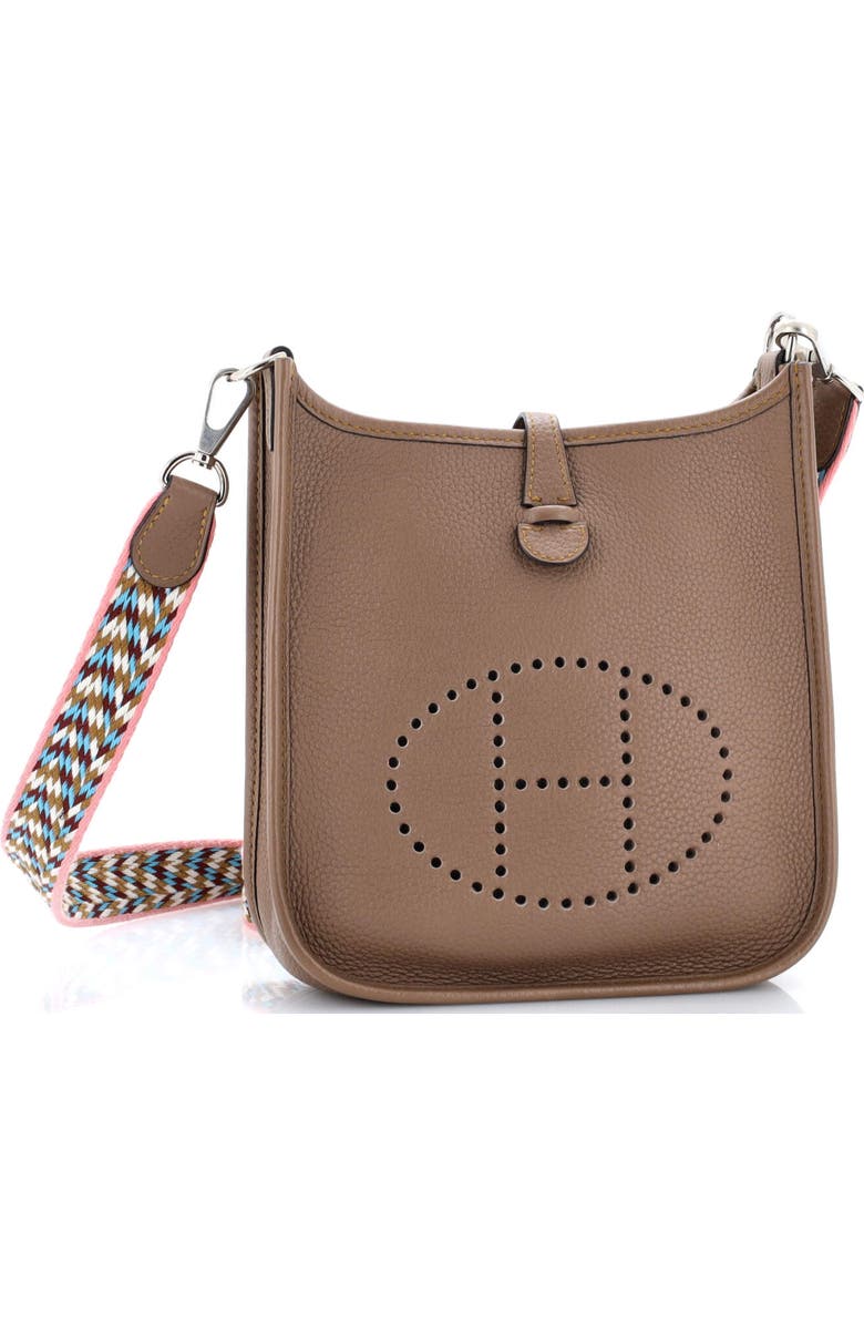 Pre-Owned Hermes Evelyne Bag Gen III Maurice TPM, Alternate, color, Beige De Weimar