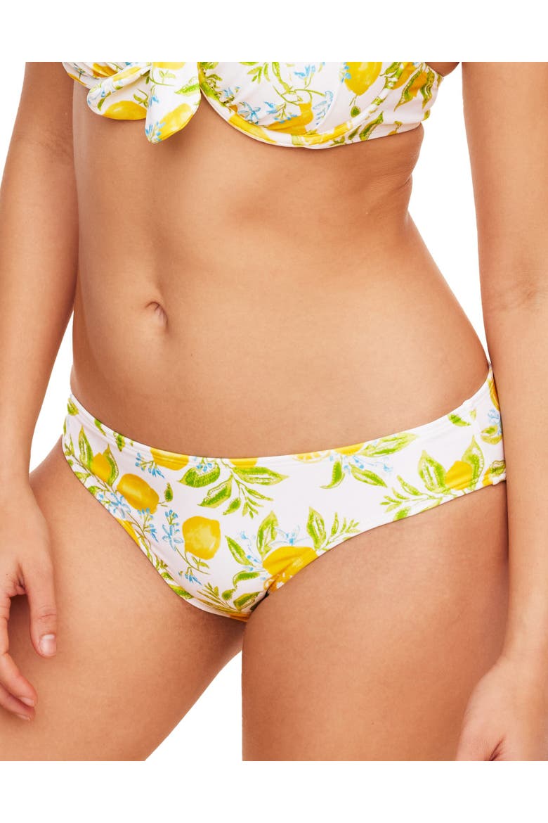 Shelby Swimwear Bikini Bottom, Main, color, Novelty white
