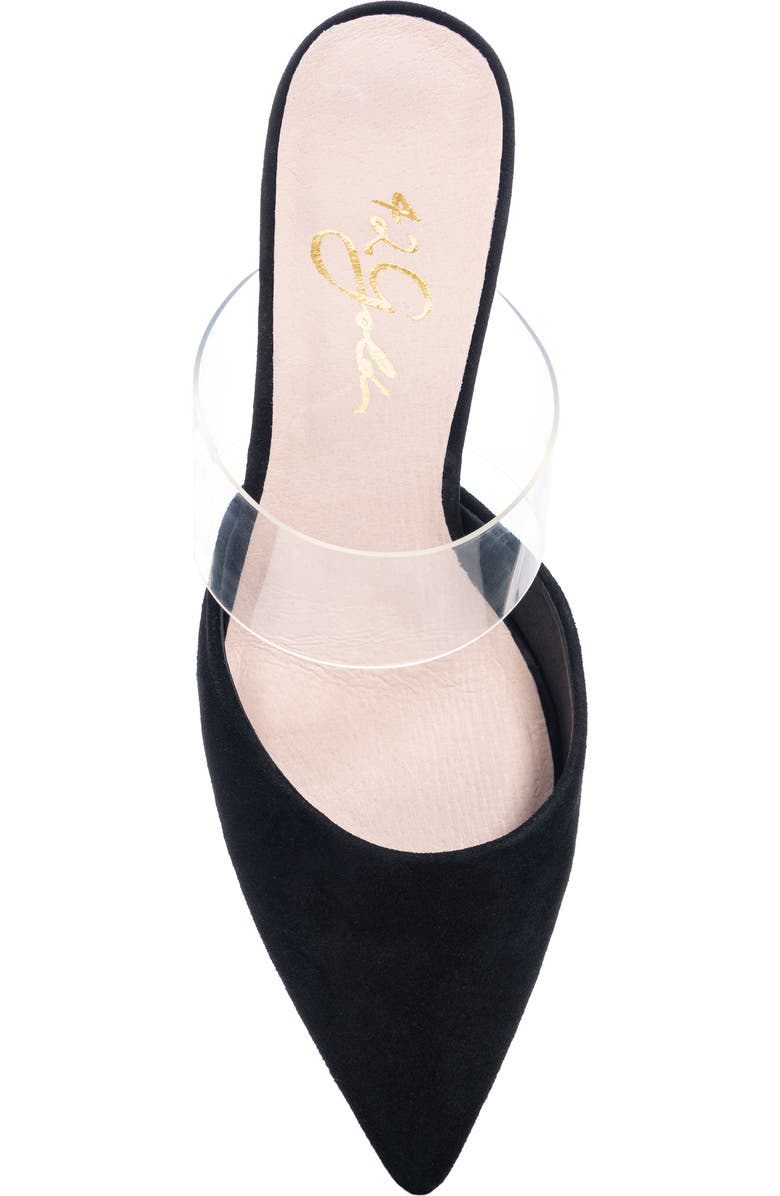 42 Gold Ronnie Pointed Toe Mule, Alternate, color,