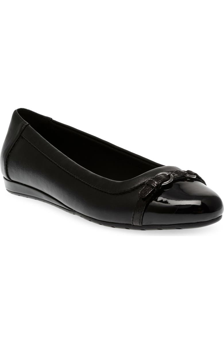 Anne Klein Gisele Cap Toe Ballet Flat, Main, color,