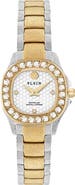 PHILIPP PLEIN $pectre Crystal Bezel Two-Tone Bracelet Watch, 23mm
