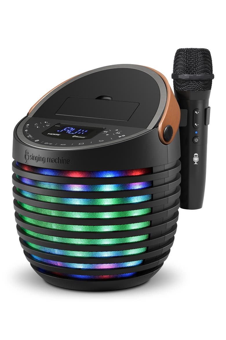 Cube One Karaoke Machine, Alternate, color, BLACK