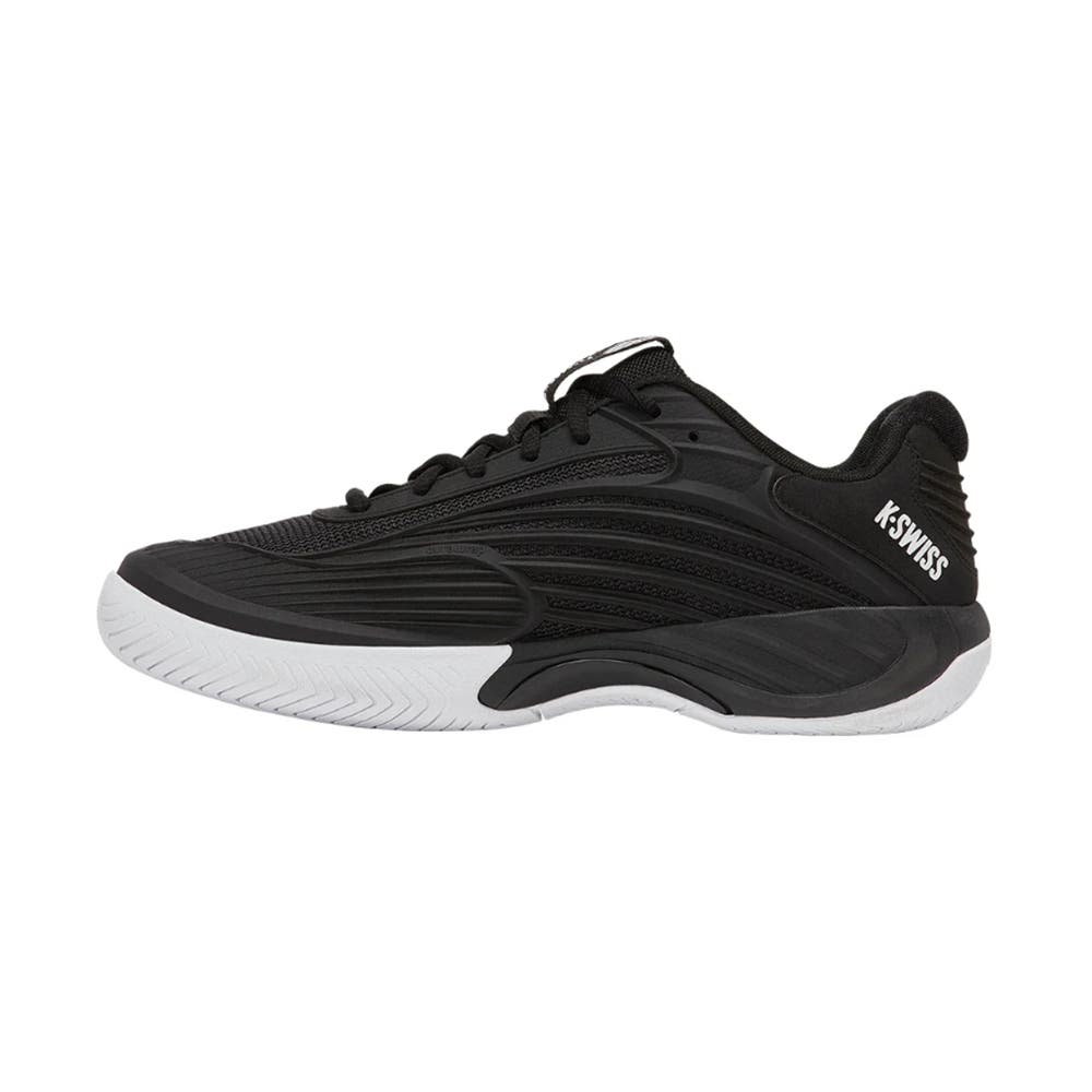 K-Swiss Hypercourt Express 3 Mens Tennis Shoes, Alternate, color, Black/White