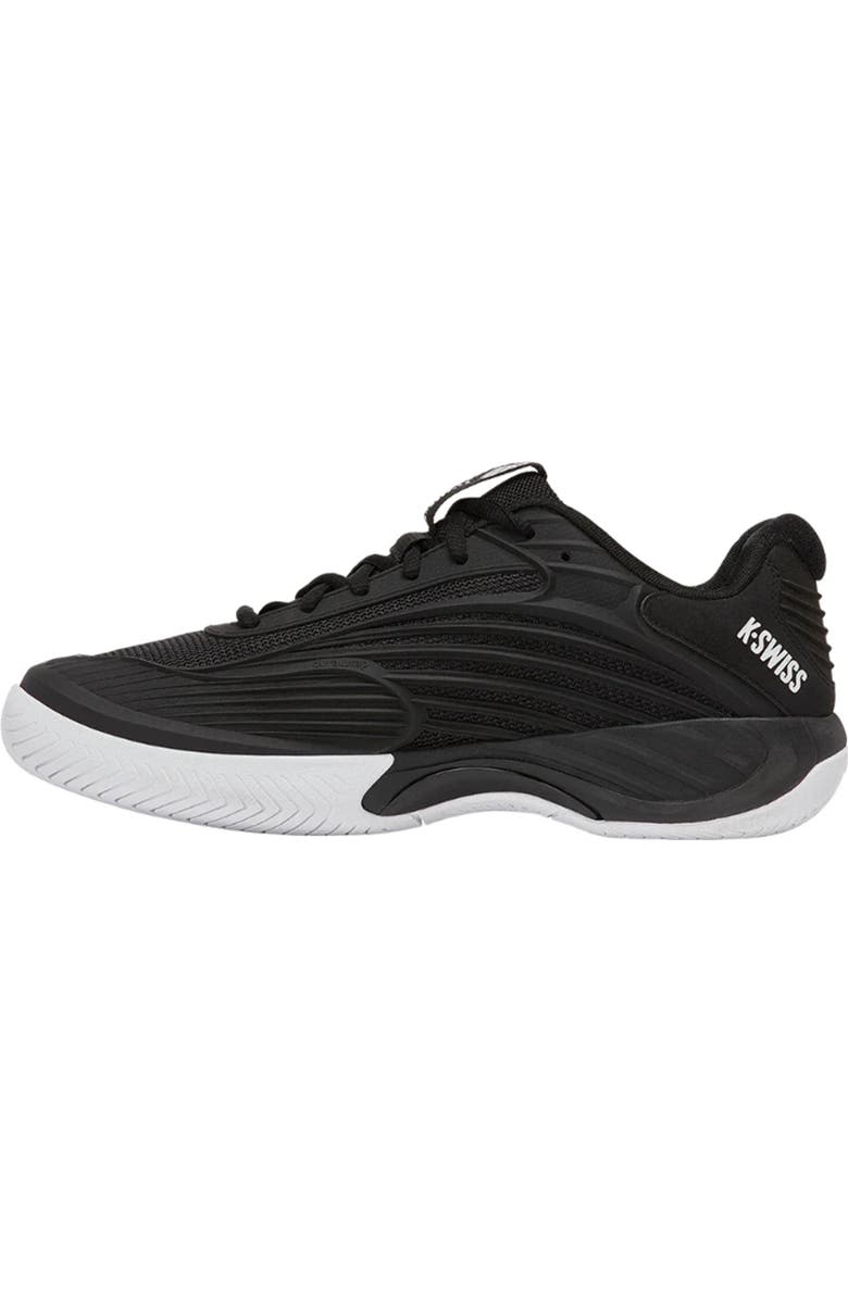 K-Swiss Hypercourt Express 3 Mens Tennis Shoes, Alternate, color, Black/White