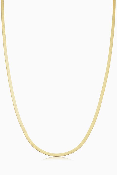 10K Gold Park Avenue Herringbone Chain
