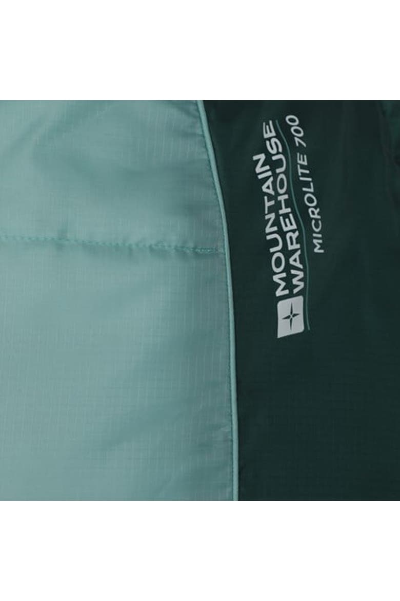 Mid Season Right Zip Microlite 700 Mummy Sleeping Bag, Alternate, color, Teal