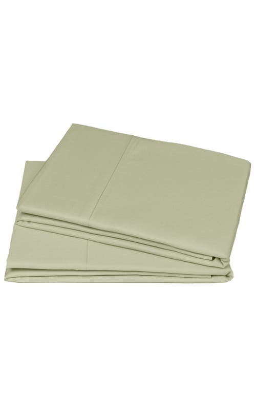 California Design Den Set Of 2 Pillowcases In Green