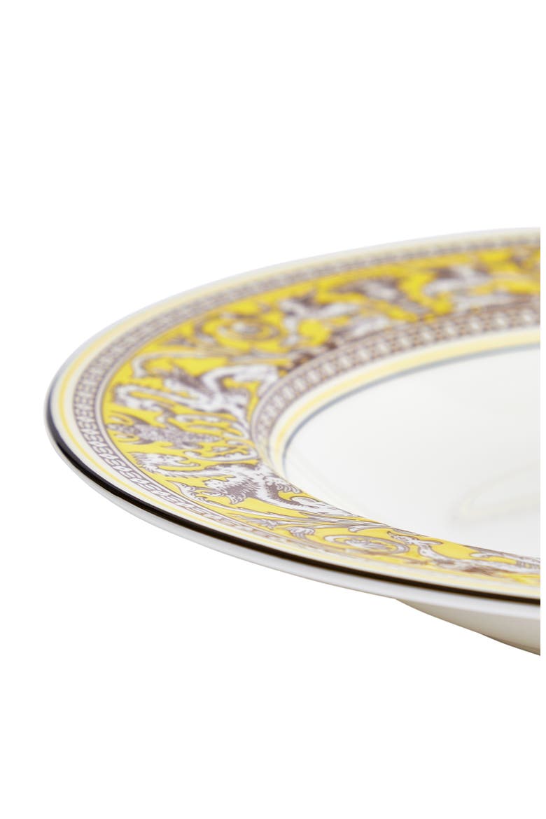 Florentine Bone China Soup Bowl, Alternate, color, CITRON