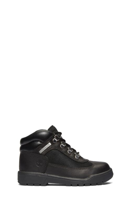 Timberland Kids' Field Mixed Media Boot In Black