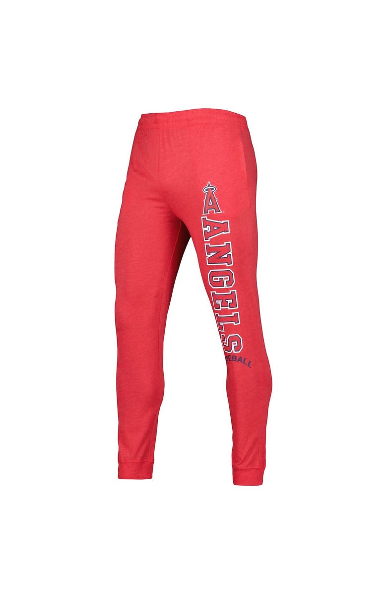 CONCEPTS SPORT Men's Concepts Sport Red/Charcoal Los Angeles Angels Meter Hoodie & Joggers Set, Alternate, color, 