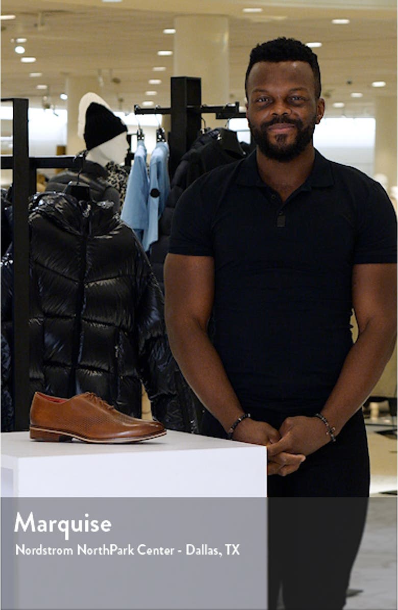 Washington Grand Laser Plain Toe Wholecut Shoe, sales video thumbnail