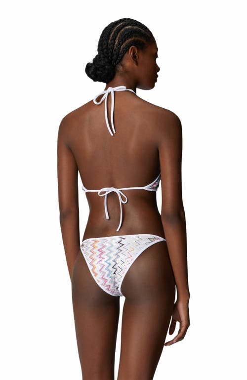 Shop Missoni Bikini With Halter Neck And Sequins
