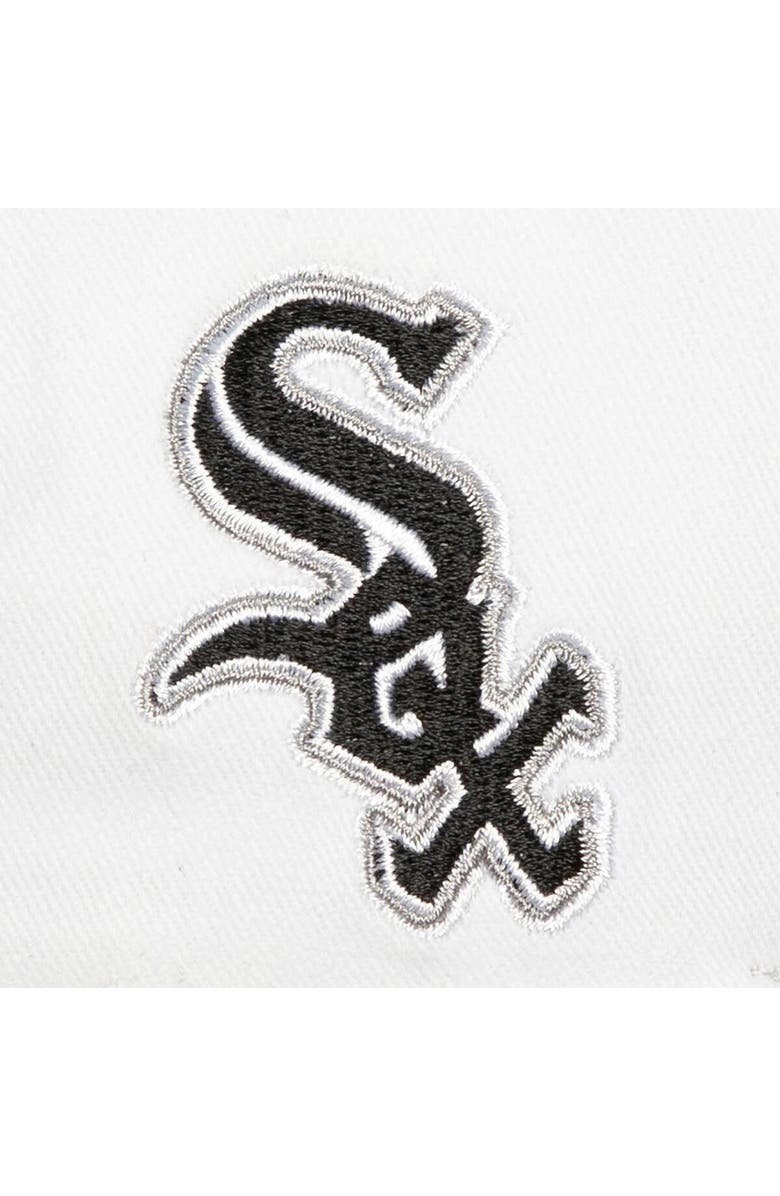 Mitchell & Ness Men's Mitchell & Ness White Chicago White Sox Cooperstown Collection Tail Sweep Pro Snapback Hat, Alternate, color,
